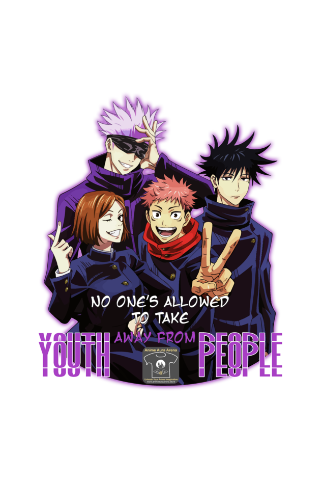 Jujutsu Kaisen- Youth People Oversize T Shirt