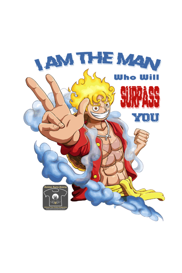 Monkey D Luffy- I am The Man- Oversize T Shirt