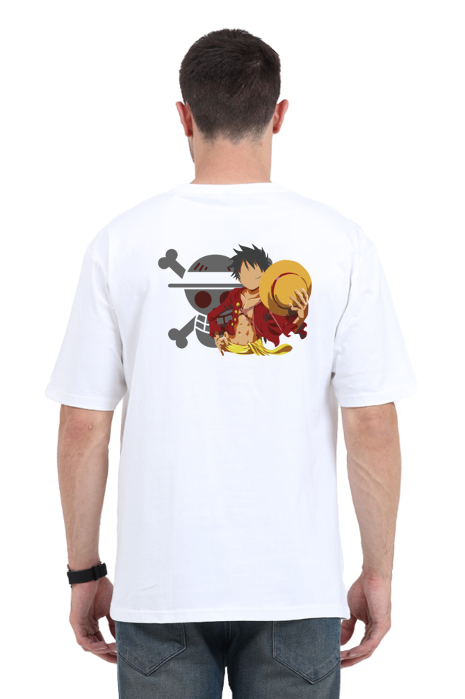 Monkey D Luffy- Gear 5- Back Print Oversize T-Shirt