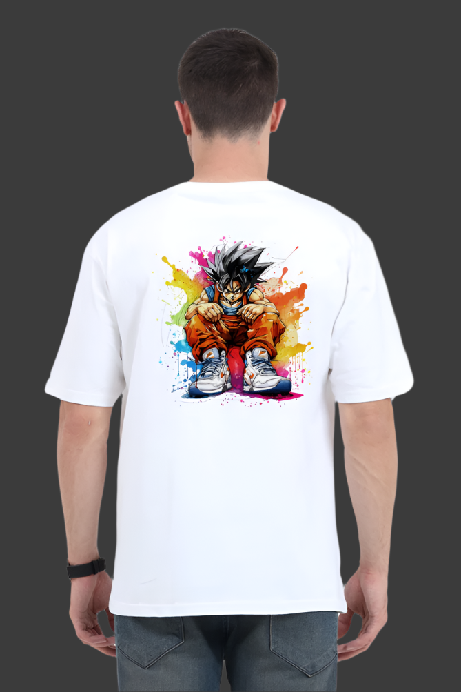 Goku Dragon Ball Z - Back Print Oversize T-Shirt