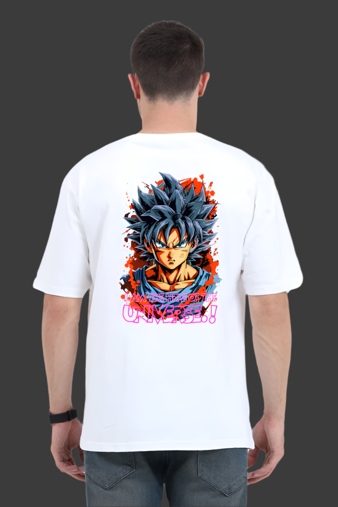 Goku Dragon Ball Z - Back Print Oversize T-Shirt