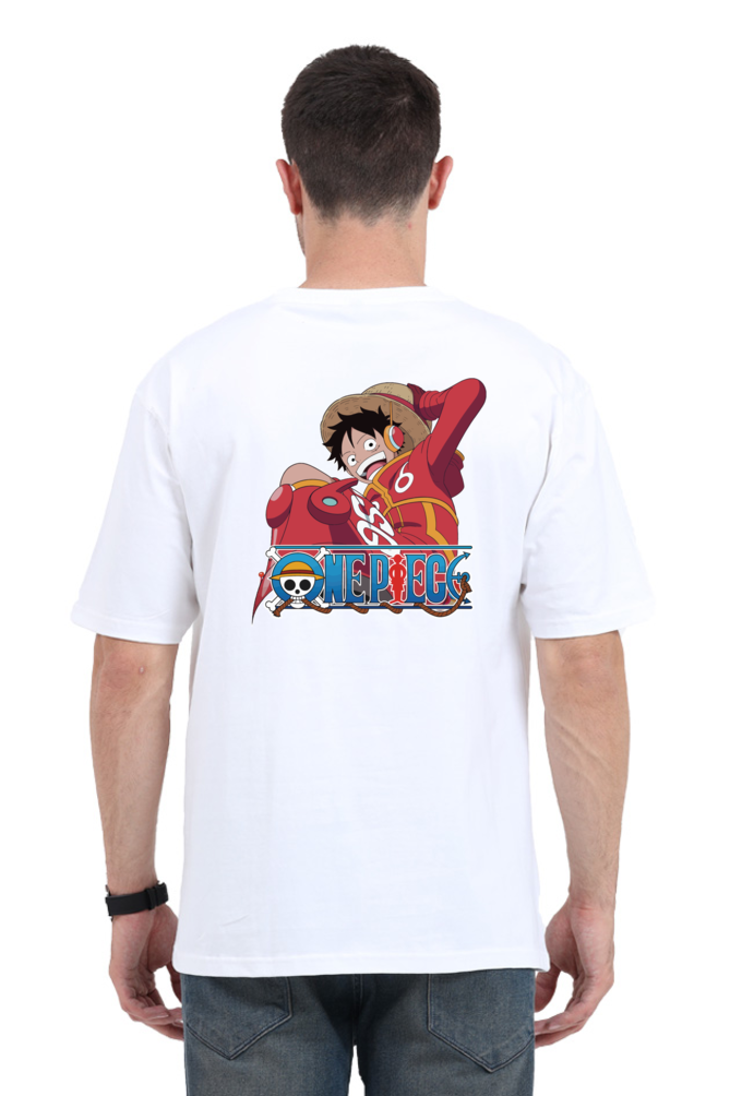 Monkey D Luffy- Gear 5- Back Print Oversize T-Shirt