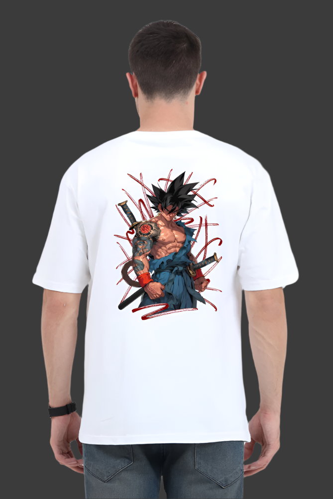 Goku Dragon Ball Z - Back Print Oversize T-Shirt