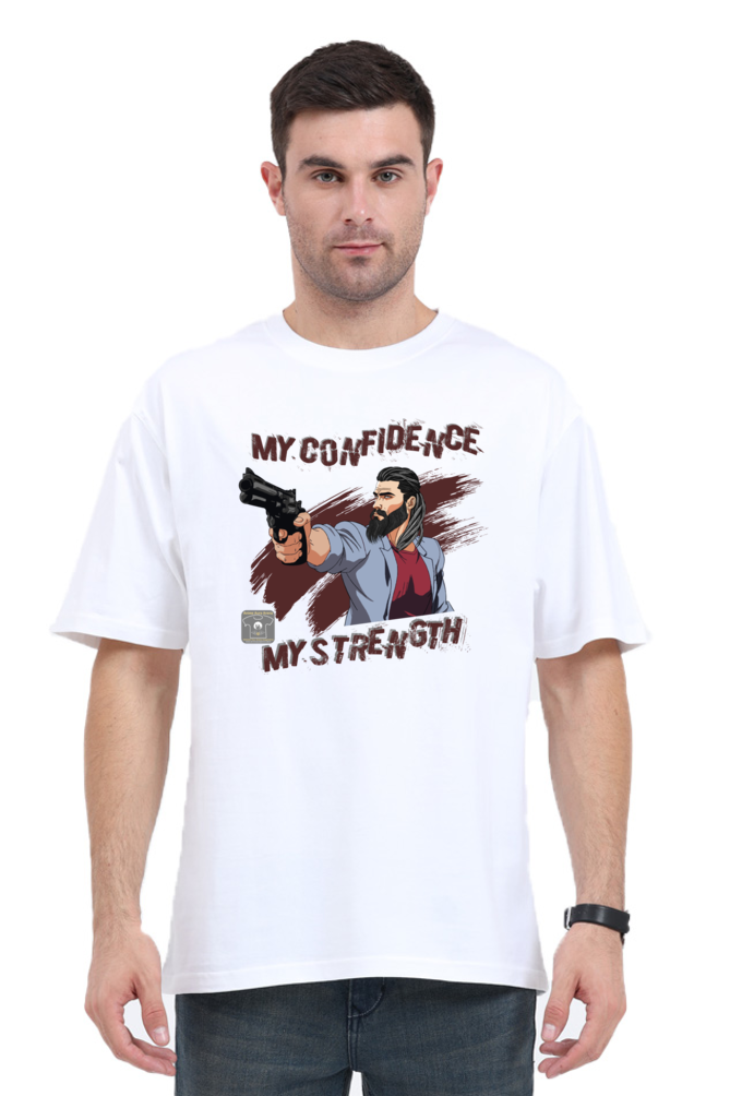 My Confidence My Strength Shooting Oversize T Shirt