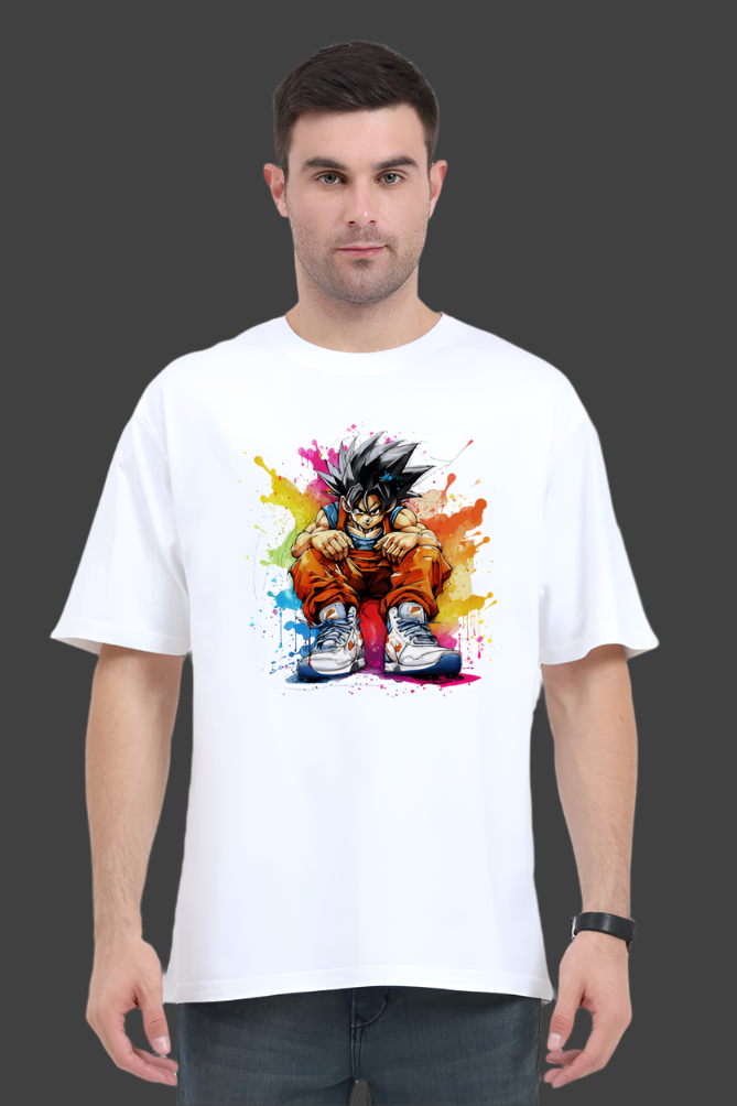 Goku Dragon Ball Z - Front Print Oversize T-Shirt