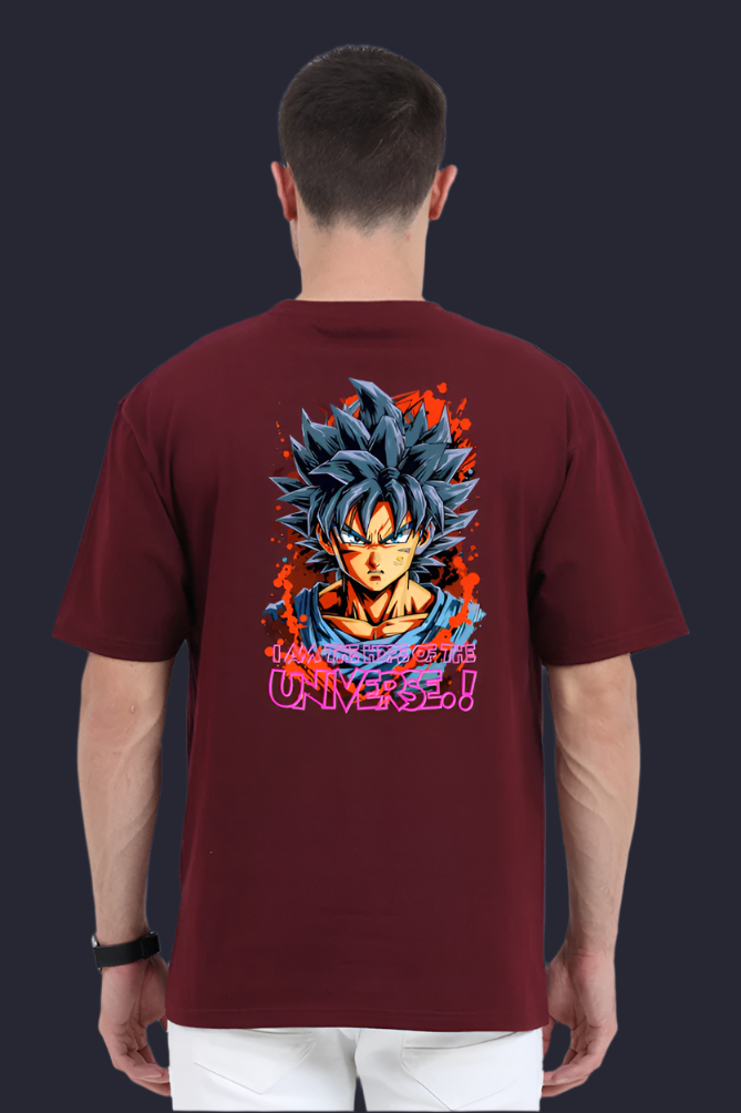 Goku Dragon Ball Z - Back Print Oversize T-Shirt