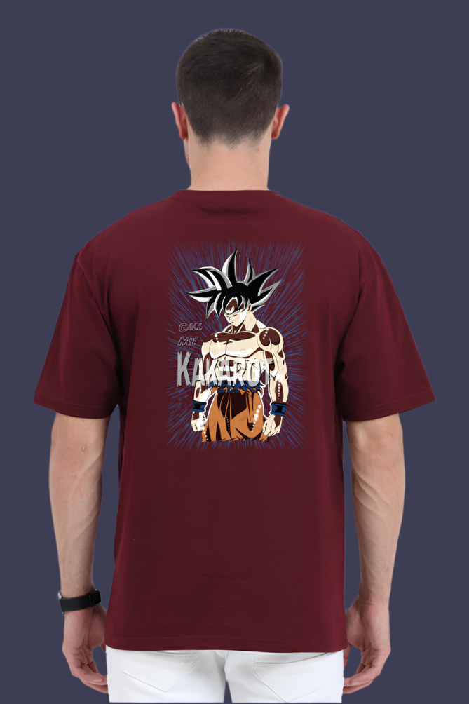 Goku Dragon Ball Z - Back Print Oversize T-Shirt