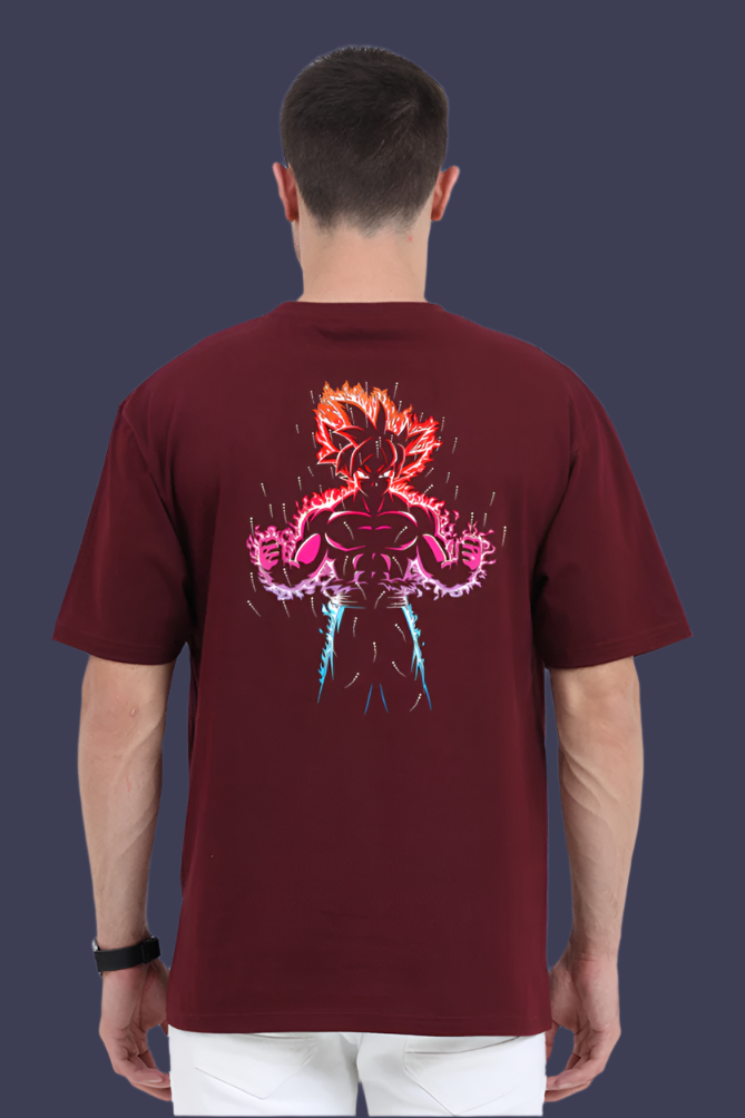 Goku Dragon Ball Z - Back Print Oversize T-Shirt