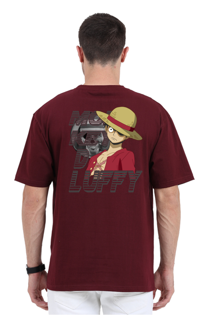 Monkey D Luffy- Gear 5- Back Print Oversize T-Shirt