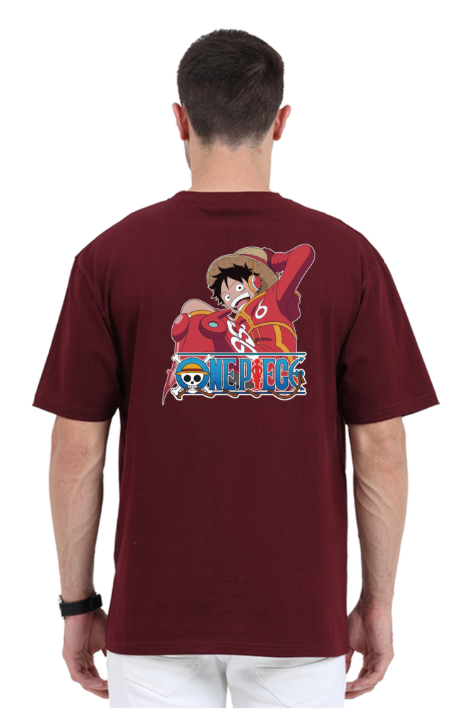 Monkey D Luffy- Gear 5- Back Print Oversize T-Shirt