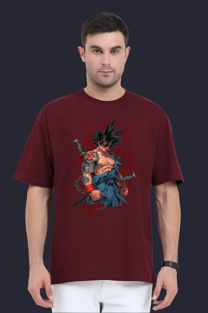 Goku Dragon Ball Z - Front Print Oversize T-Shirt