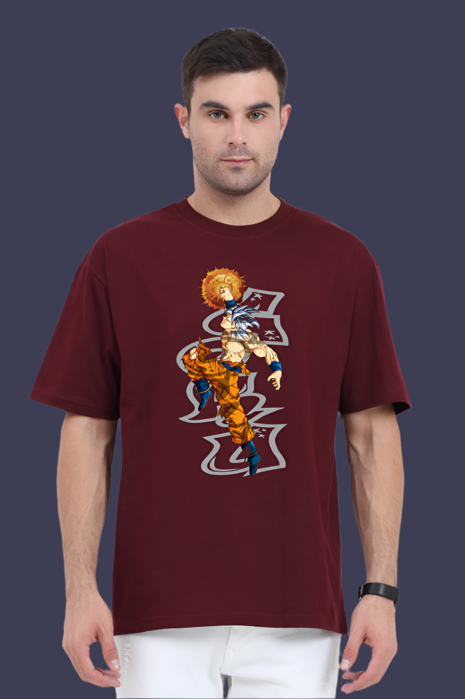 Goku Dragon Ball Z - Front Print Oversize T-Shirt