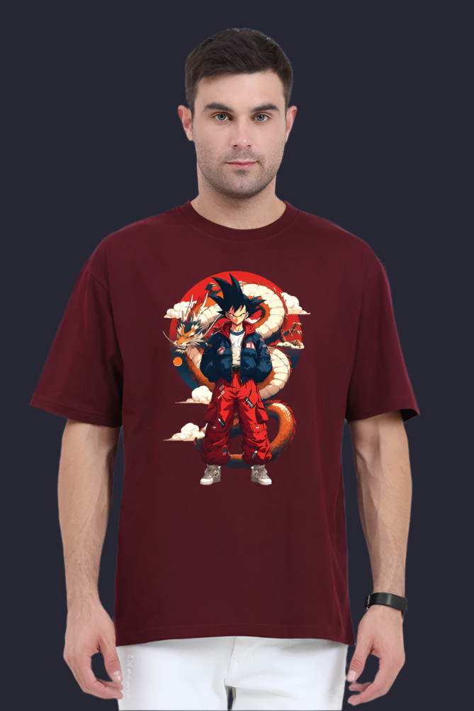 Goku Dragon Ball Z - Front Print Oversize T-Shirt