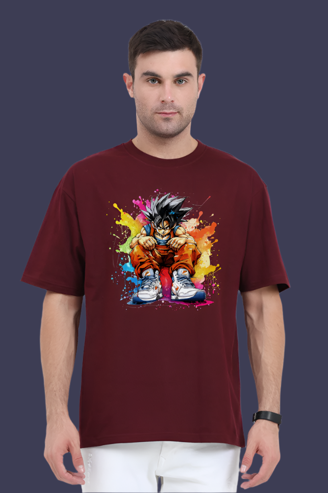 Goku Dragon Ball Z - Front Print Oversize T-Shirt