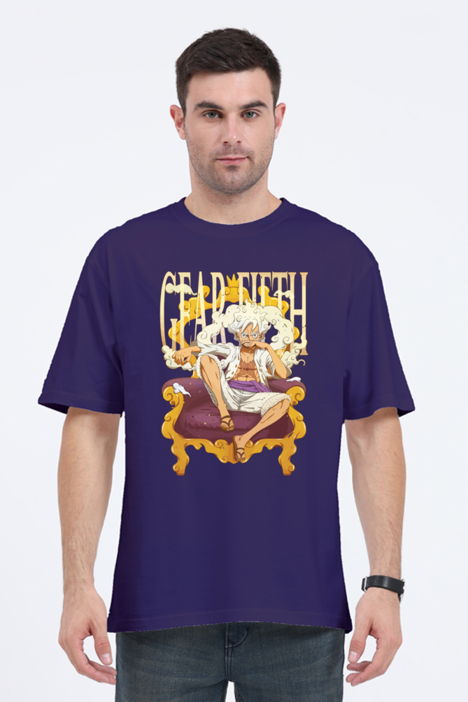 Monkey D Luffy- Gear 5- Front Print Oversize T-Shirt