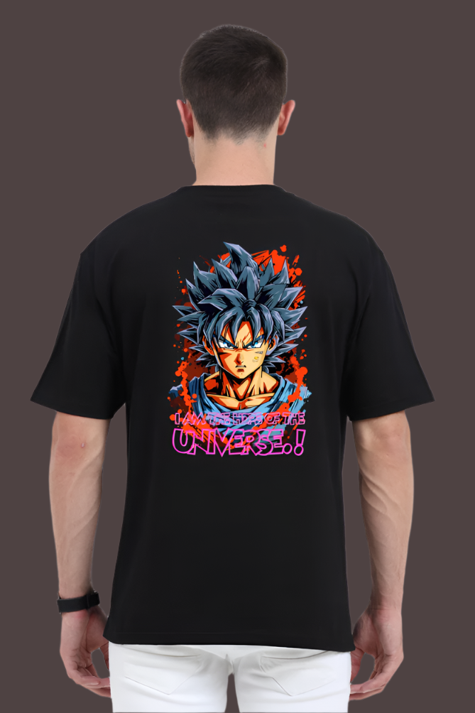 Goku Dragon Ball Z - Back Print Oversize T-Shirt