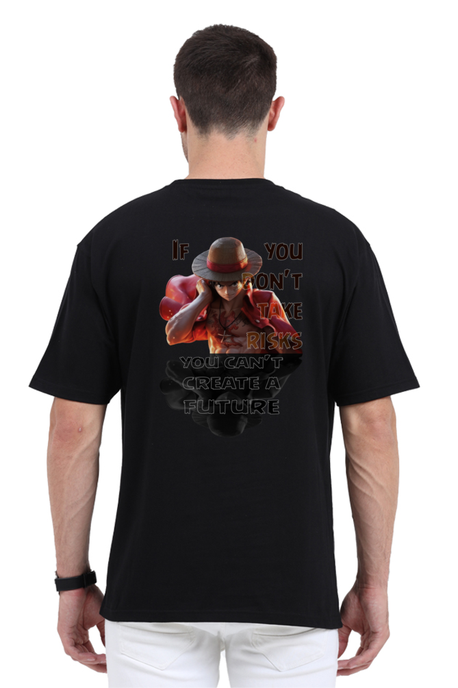 Monkey D Luffy- Gear 5- Back Print Oversize T-Shirt