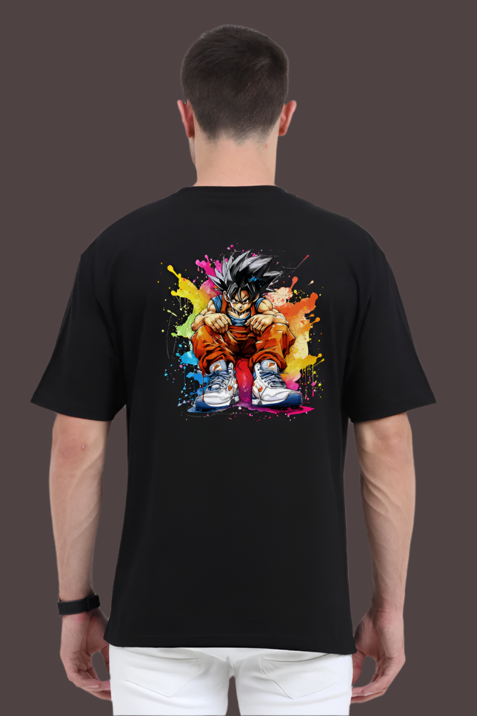 Goku Dragon Ball Z - Back Print Oversize T-Shirt