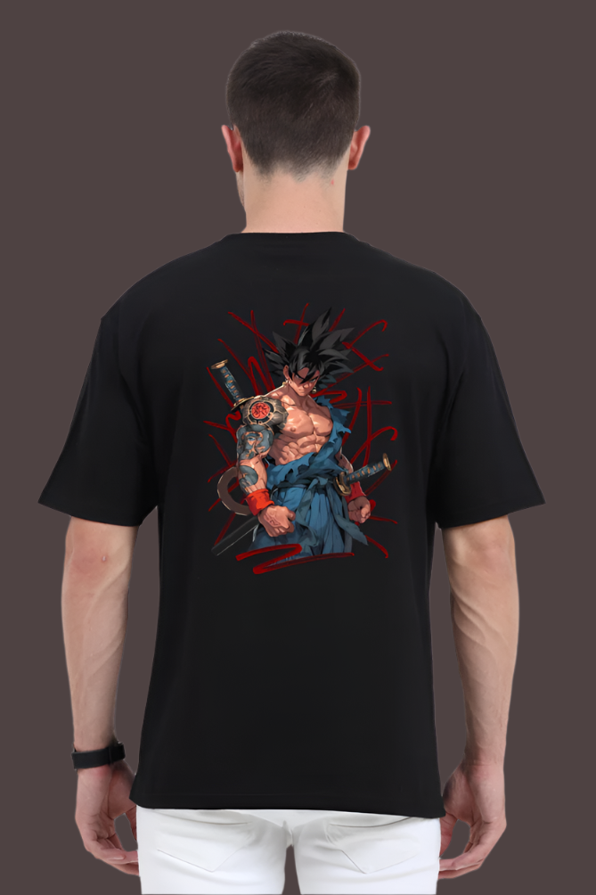 Goku Dragon Ball Z - Back Print Oversize T-Shirt