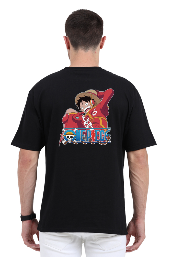 Monkey D Luffy- Gear 5- Back Print Oversize T-Shirt