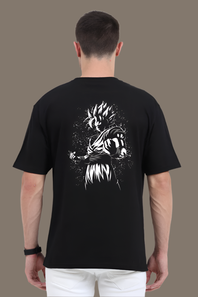 Goku Dragon Ball Z - Back Print Oversize T-Shirt