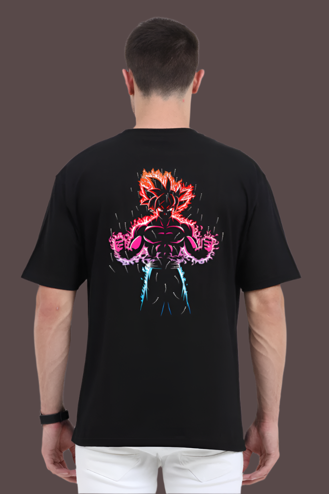 Goku Dragon Ball Z - Back Print Oversize T-Shirt