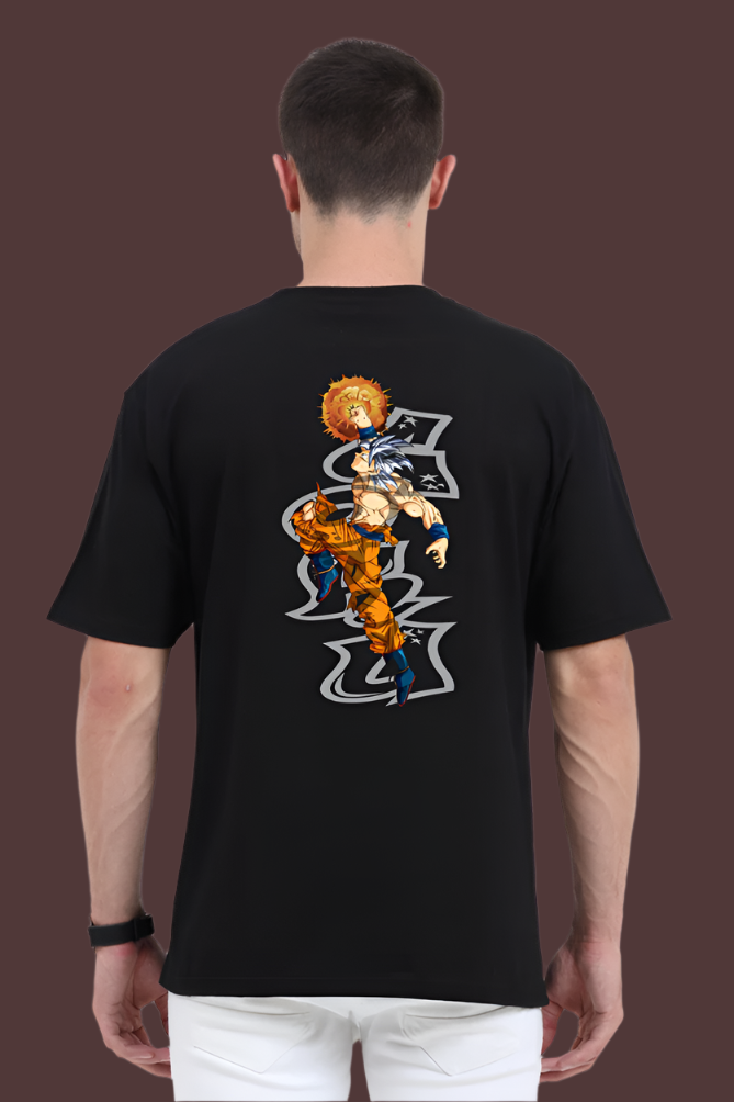 Goku Dragon Ball Z - Back Print Oversize T-Shirt