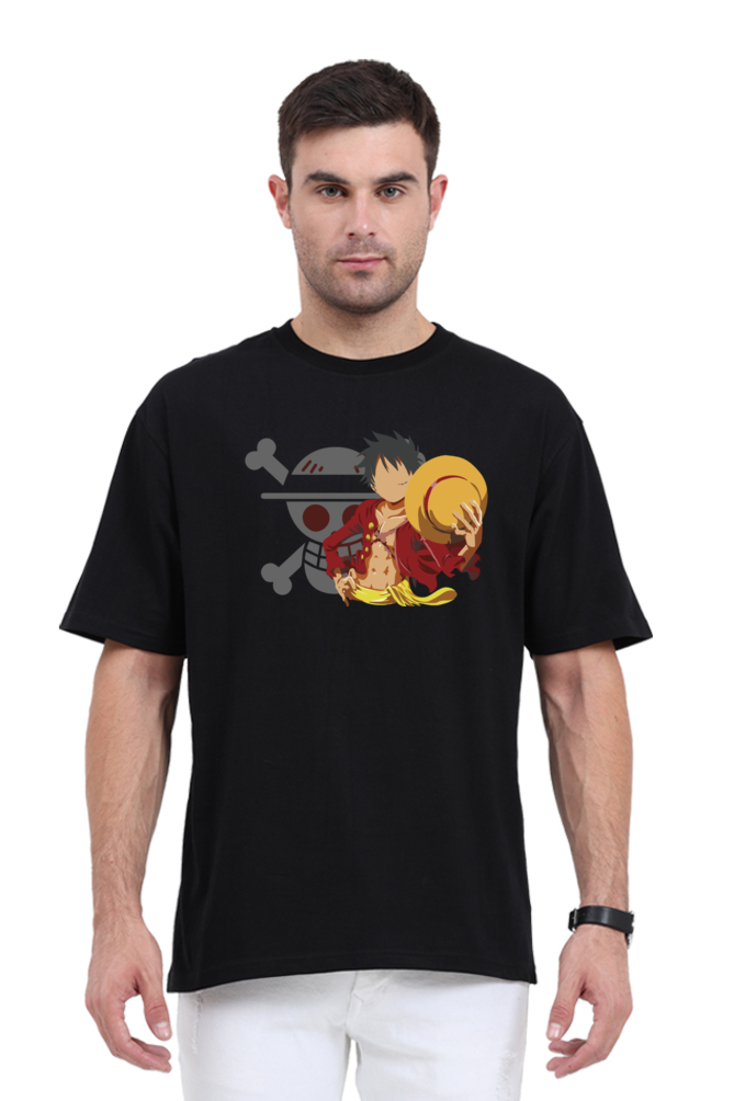 Monkey D Luffy- Gear 5- Front Print Oversize T-Shirt