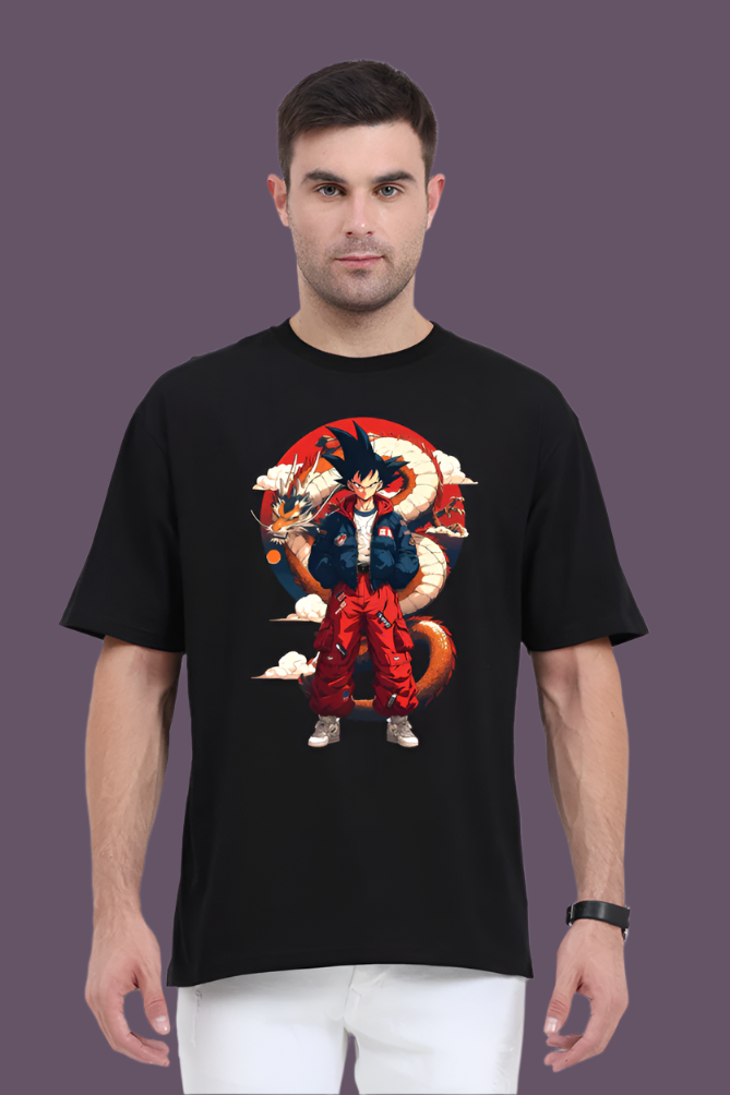 Goku Dragon Ball Z - Front Print Oversize T-Shirt