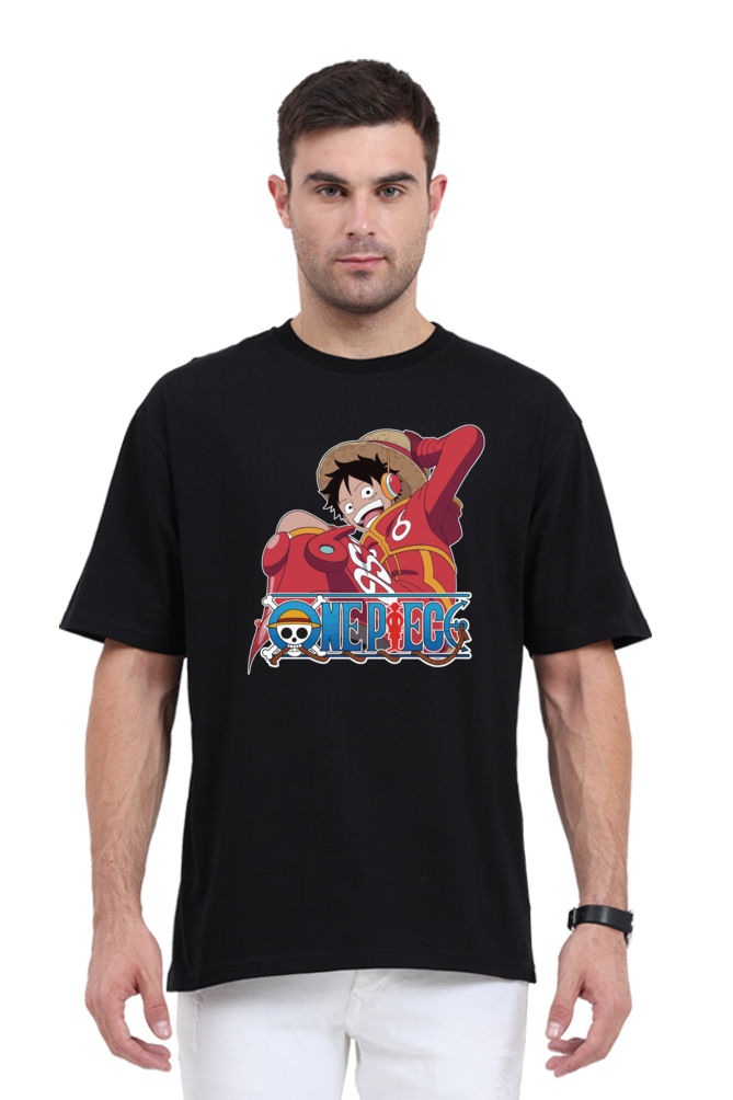 Monkey D Luffy- Gear 5- Front Print Oversize T-Shirt