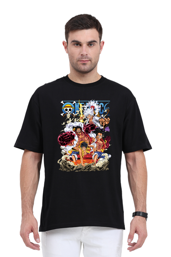 Monkey D Luffy- Gear 5- Front Print Oversize T-Shirt