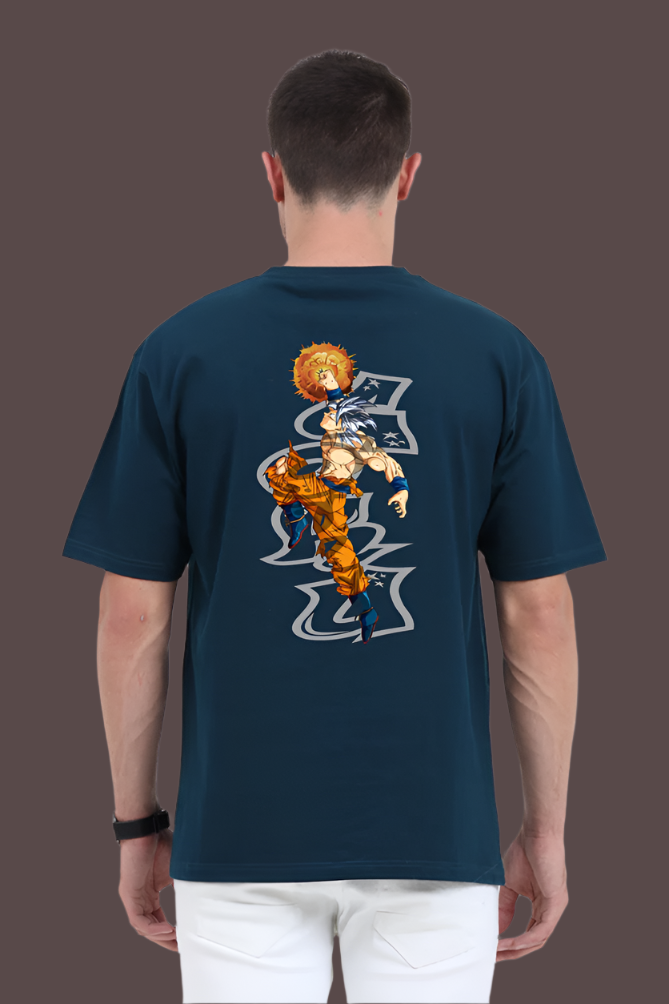 Goku Dragon Ball Z - Back Print Oversize T-Shirt