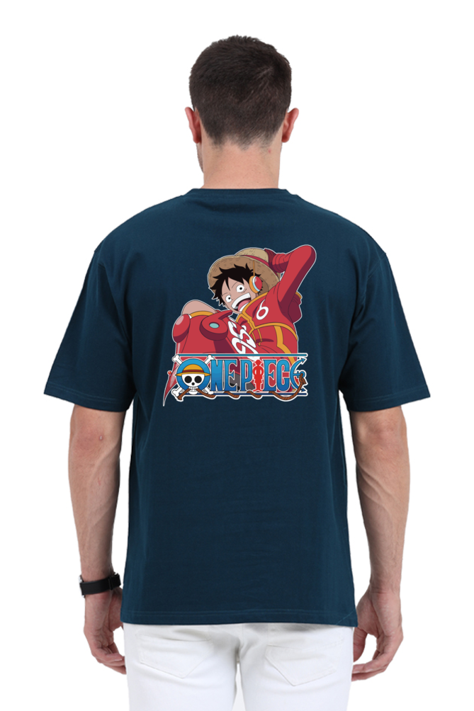 Monkey D Luffy- Gear 5- Back Print Oversize T-Shirt