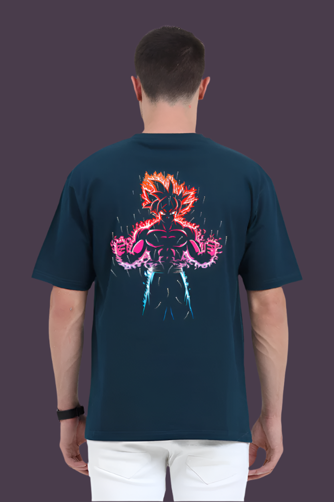 Goku Dragon Ball Z - Back Print Oversize T-Shirt