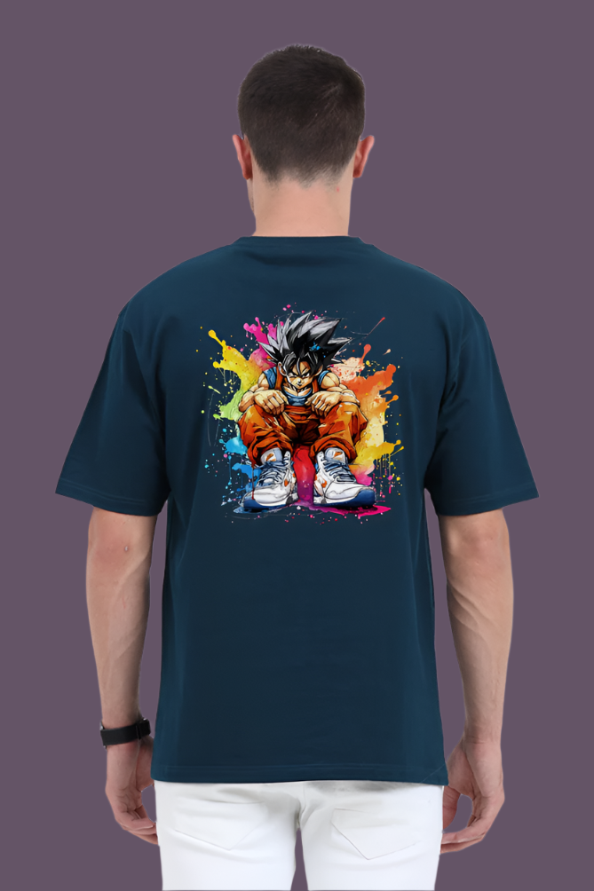 Goku Dragon Ball Z - Back Print Oversize T-Shirt