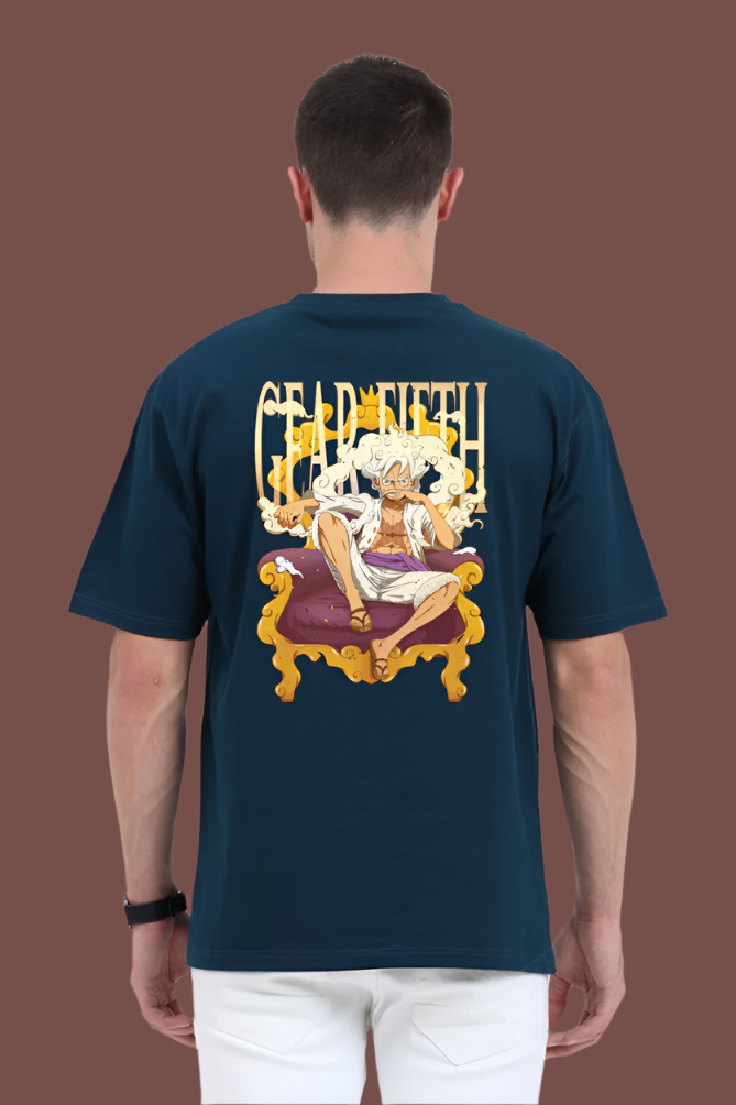 Monkey D Luffy- Gear 5- Back Print Oversize T-Shirt