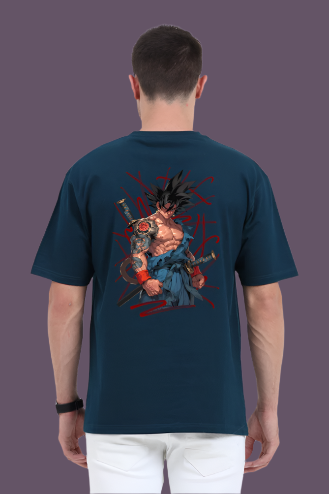 Goku Dragon Ball Z - Back Print Oversize T-Shirt