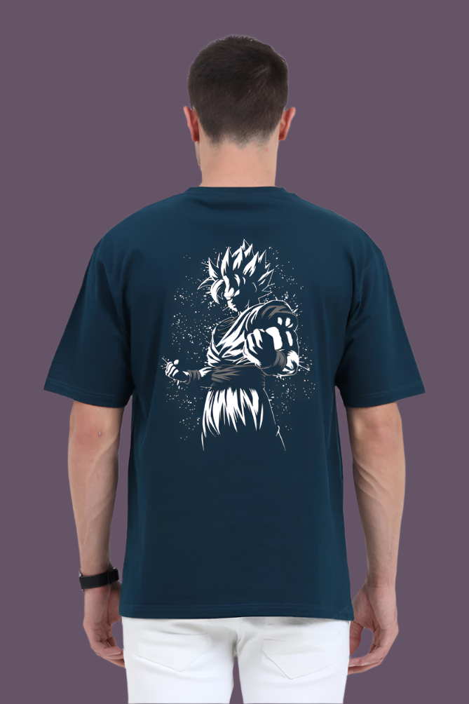 Goku Dragon Ball Z - Back Print Oversize T-Shirt