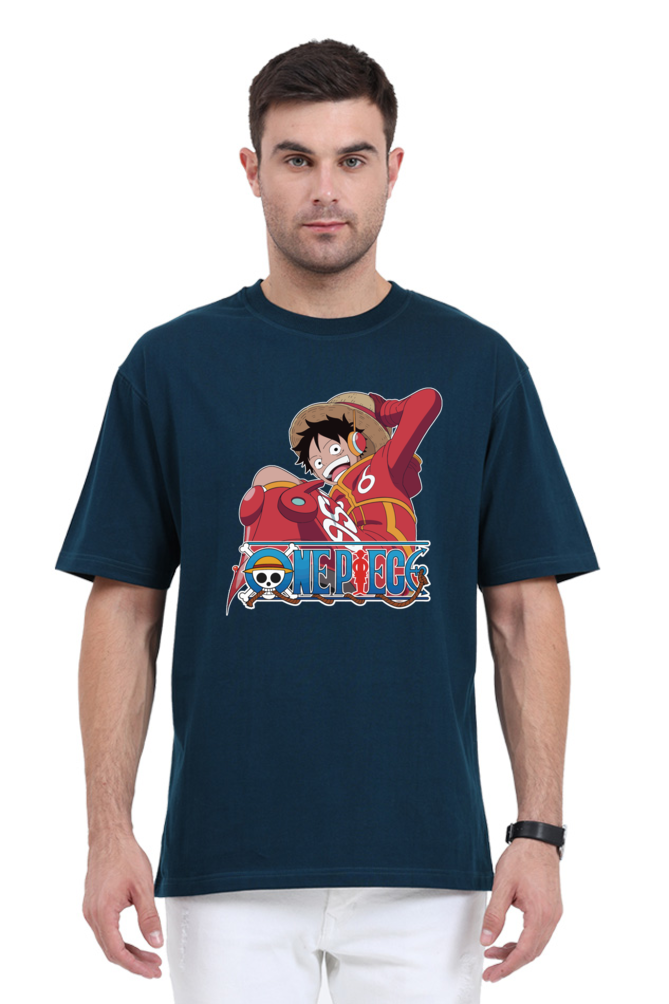 Monkey D Luffy- Gear 5- Front Print Oversize T-Shirt