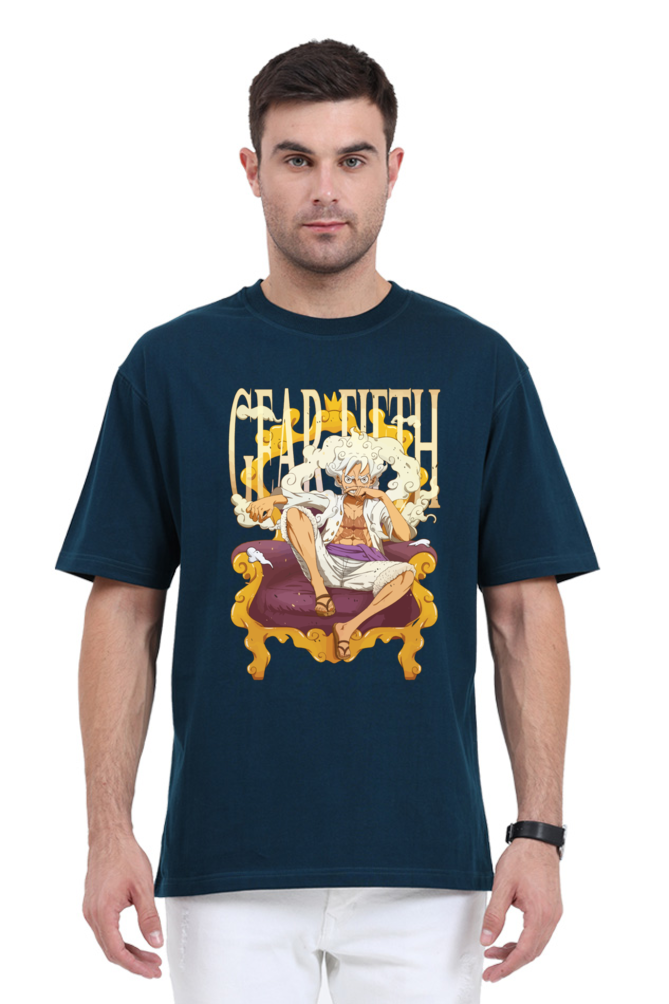 Monkey D Luffy- Gear 5- Front Print Oversize T-Shirt