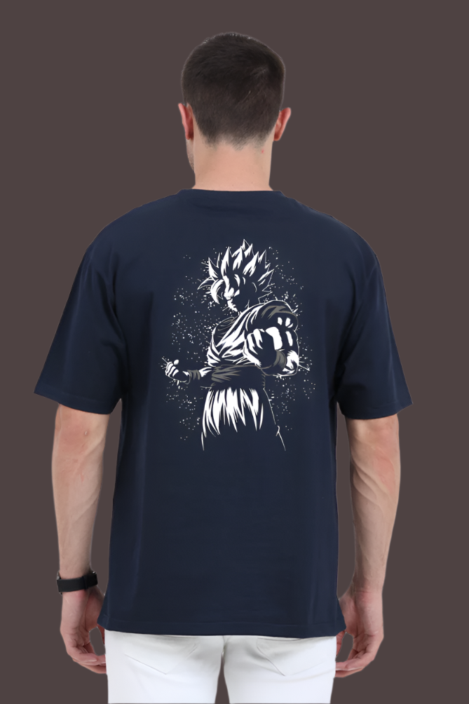 Goku Dragon Ball Z - Back Print Oversize T-Shirt