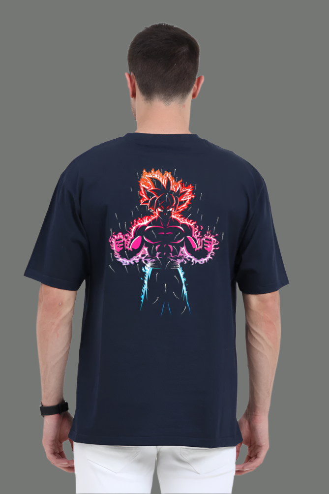 Goku Dragon Ball Z - Back Print Oversize T-Shirt