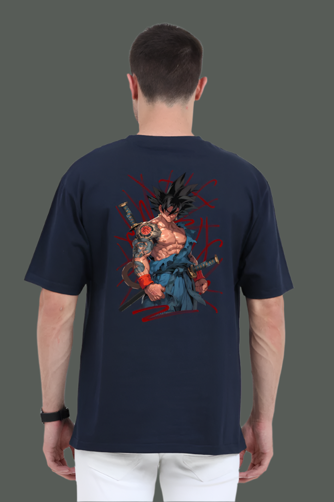 Goku Dragon Ball Z - Back Print Oversize T-Shirt