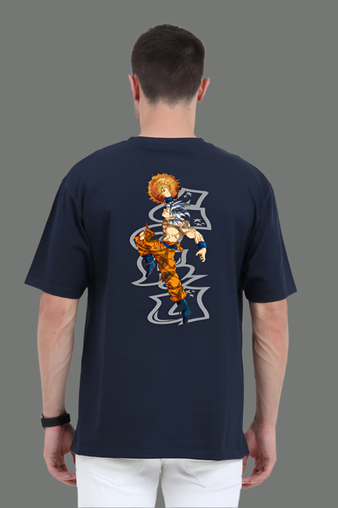 Goku Dragon Ball Z - Back Print Oversize T-Shirt