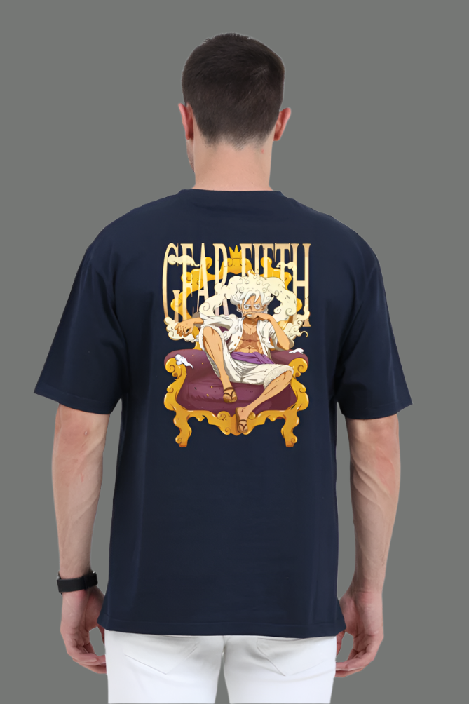 Monkey D Luffy- Gear 5- Back Print Oversize T-Shirt