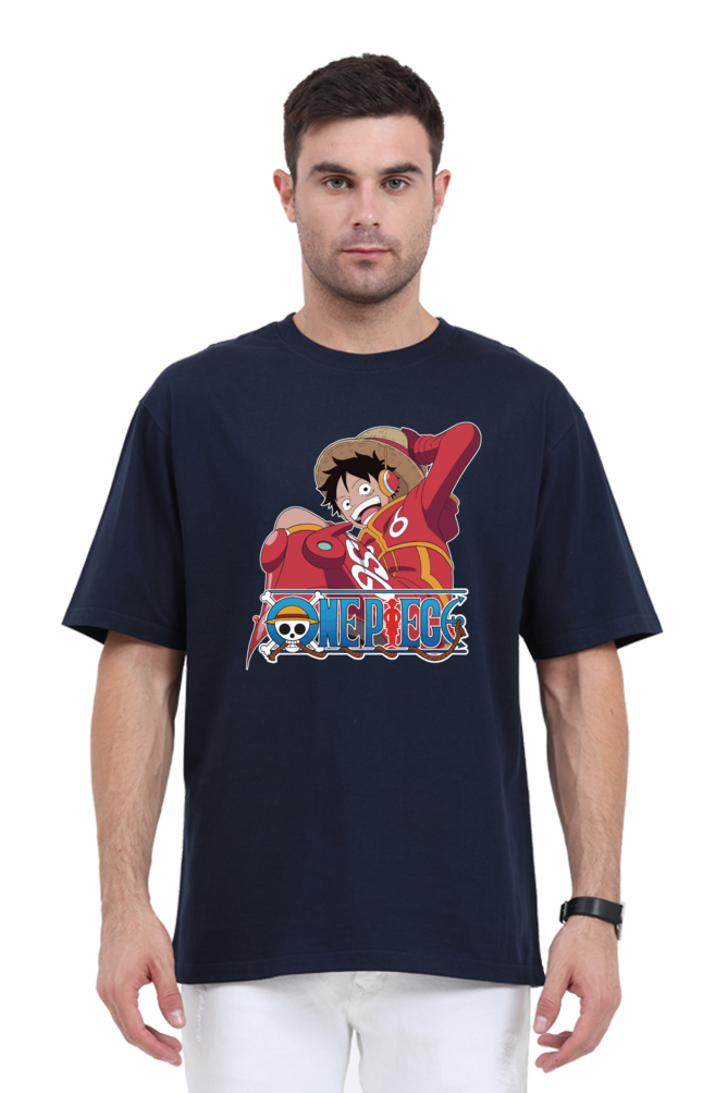 Monkey D Luffy- Gear 5- Front Print Oversize T-Shirt