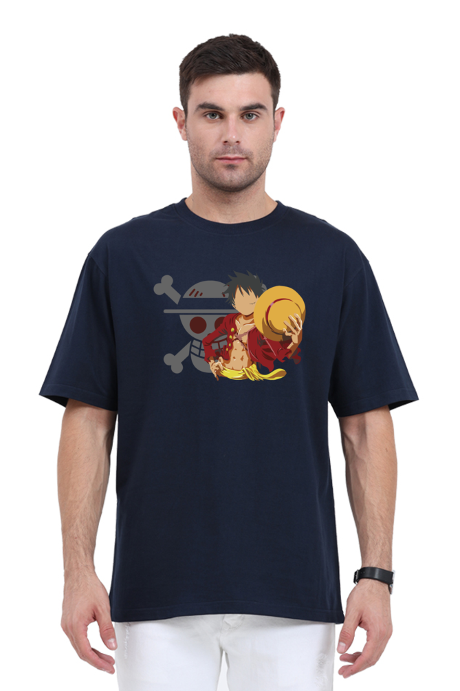 Monkey D Luffy- Gear 5- Front Print Oversize T-Shirt