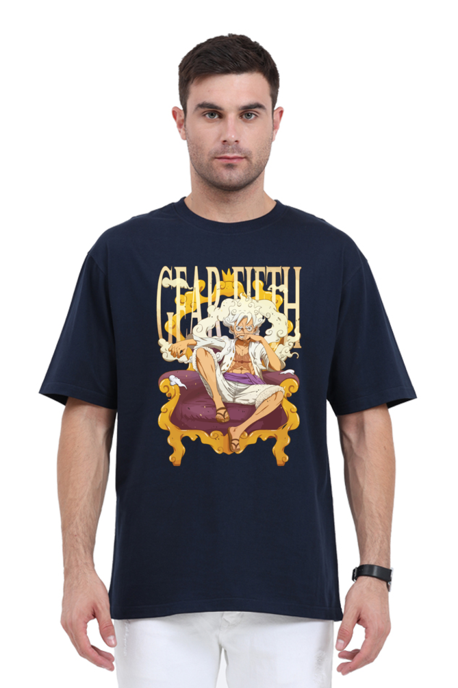 Monkey D Luffy- Gear 5- Front Print Oversize T-Shirt