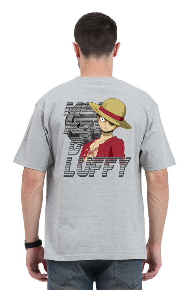 Monkey D Luffy- Gear 5- Back Print Oversize T-Shirt