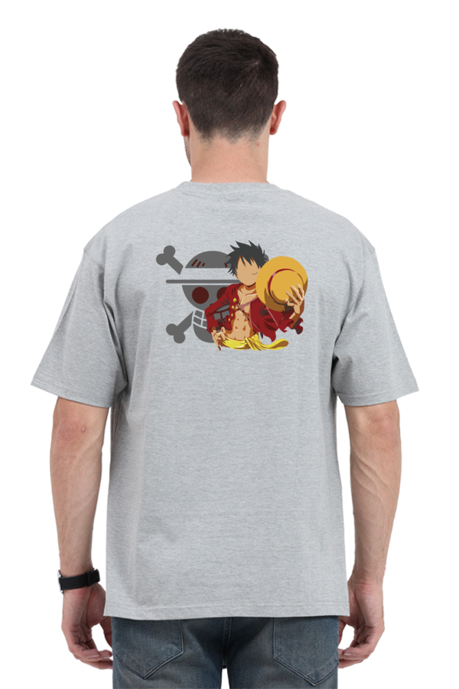 Monkey D Luffy- Gear 5- Back Print Oversize T-Shirt